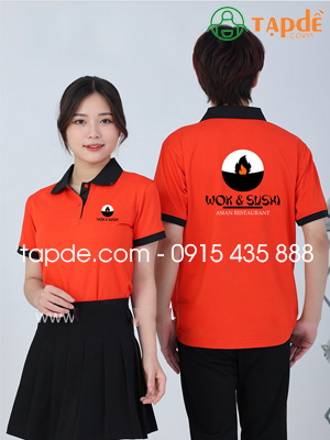 Áo phông Nhà hàng ASIAN WOK & SUSHI