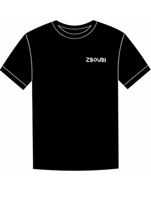 In áo phông quán Zboubi