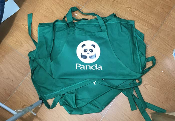 Tạp dề đồng phục Cửa hàng Panda | Tap de dong phuc
