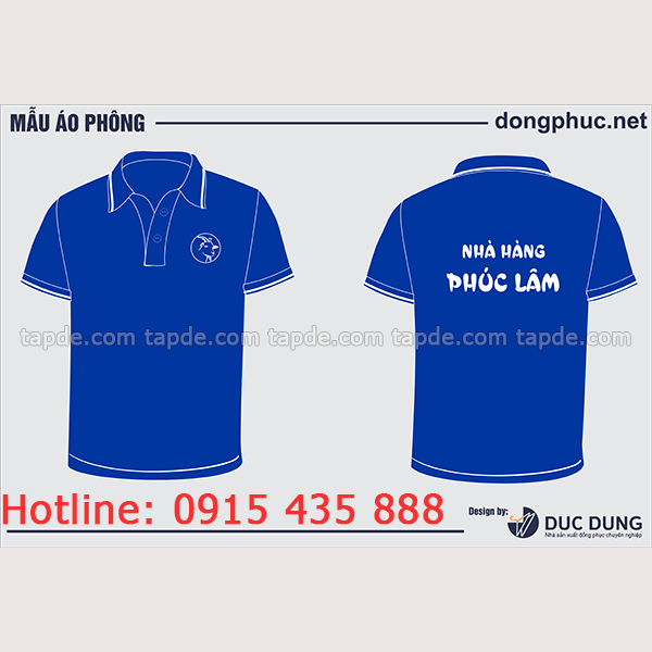 Áo phông nhà hàng Phúc Lâm