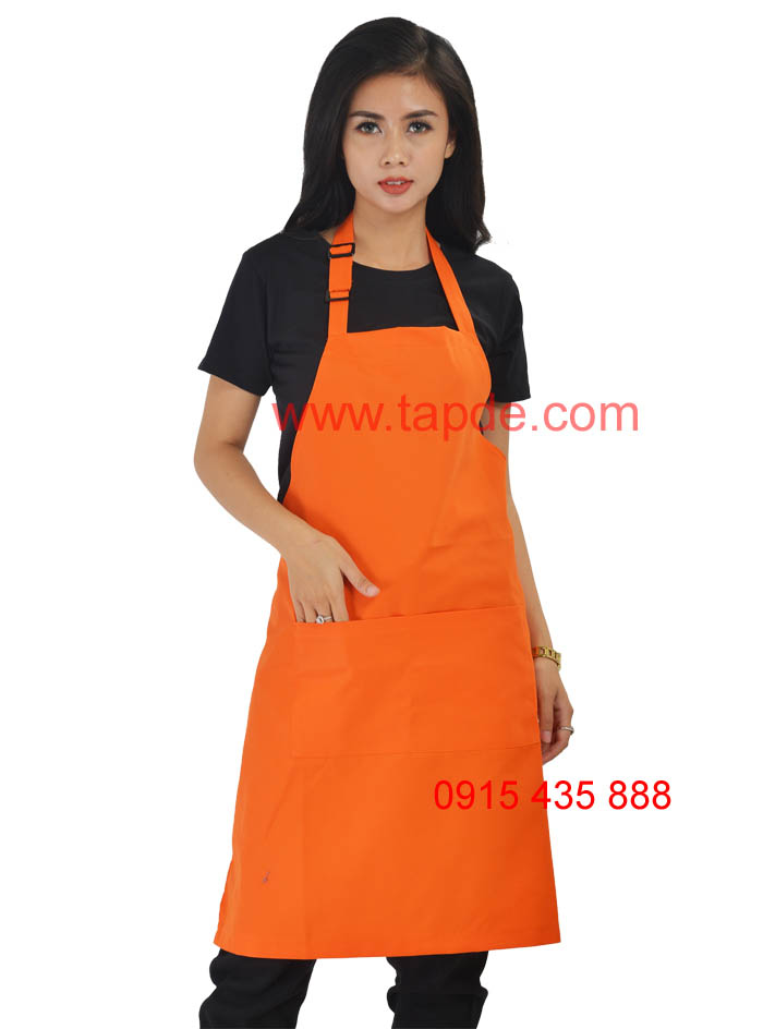 Tạp dề cam Dài