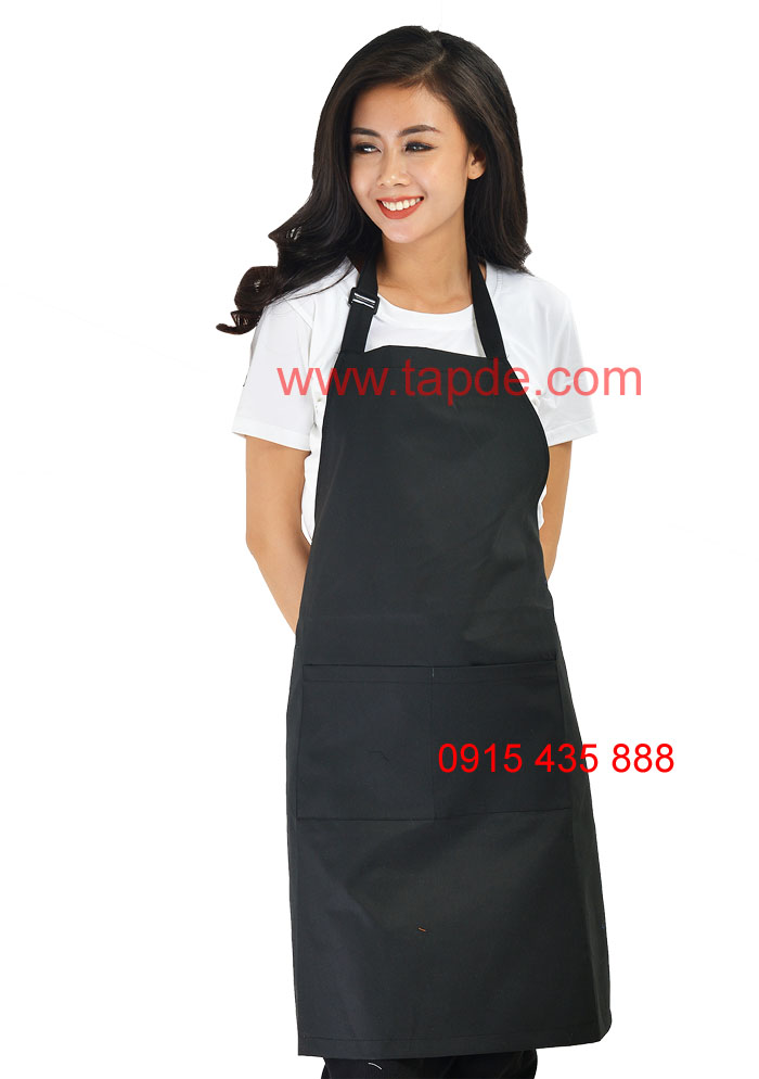 Tạp dề đen Dài