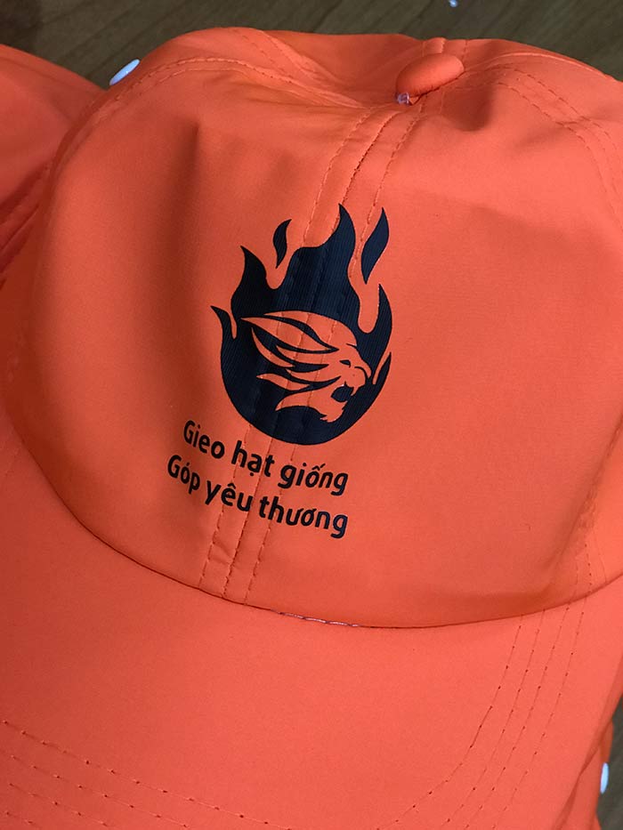 Mũ lưỡi trai Gieo hạt giống góp yêu thương