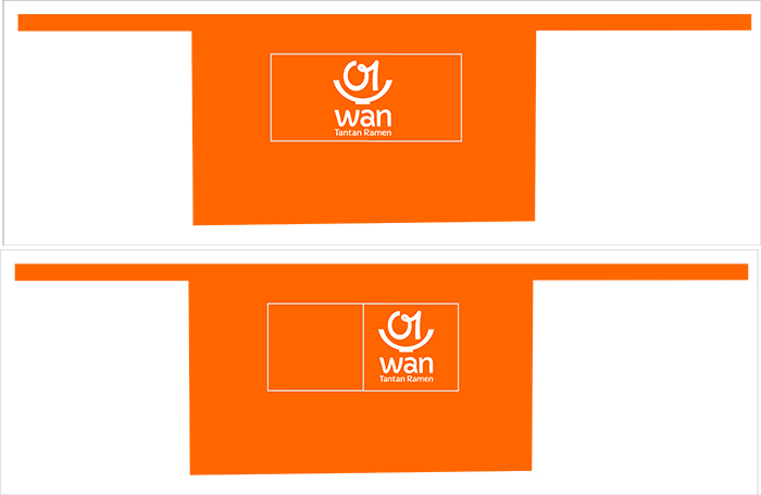 Tạp dề Quán Wan Tantan Ramen