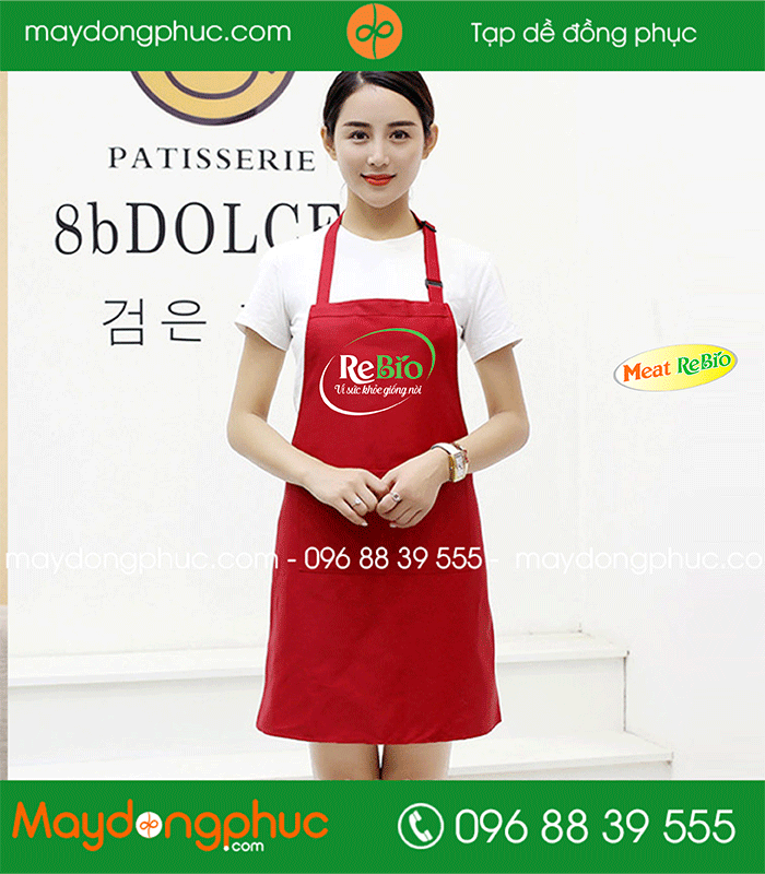 Tạp dề Cửa hàng Meat Bio